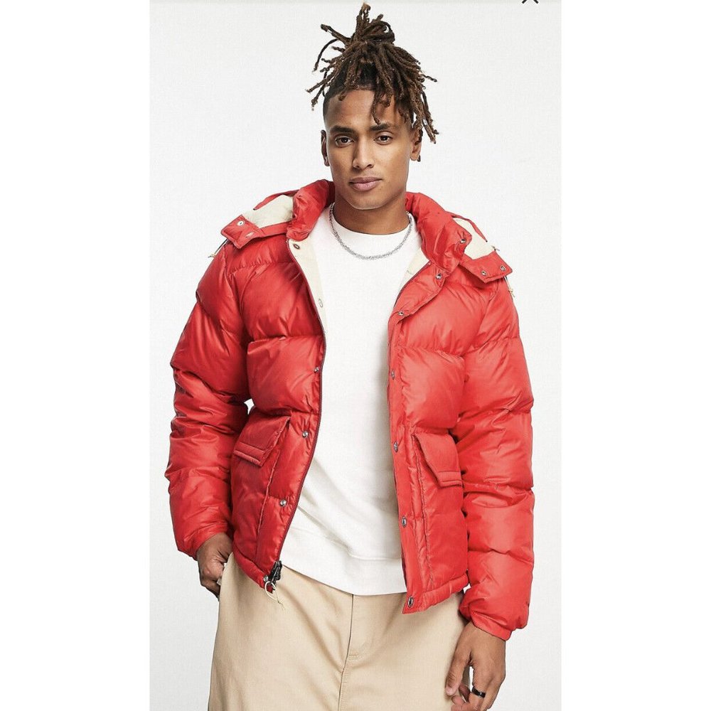The North Face 71 Sierra Down Puffer Jacket Size L Mens Red Retail *$380